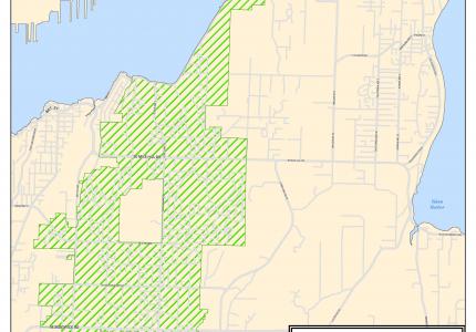 Sewer Service Area Map 2019